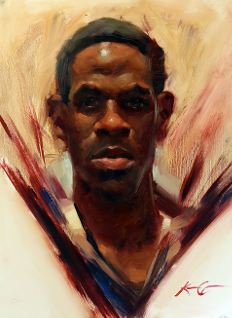 painting by Kai Lun Qu